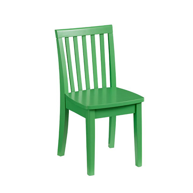 Chair - Green Solid Wood - Aridan Books